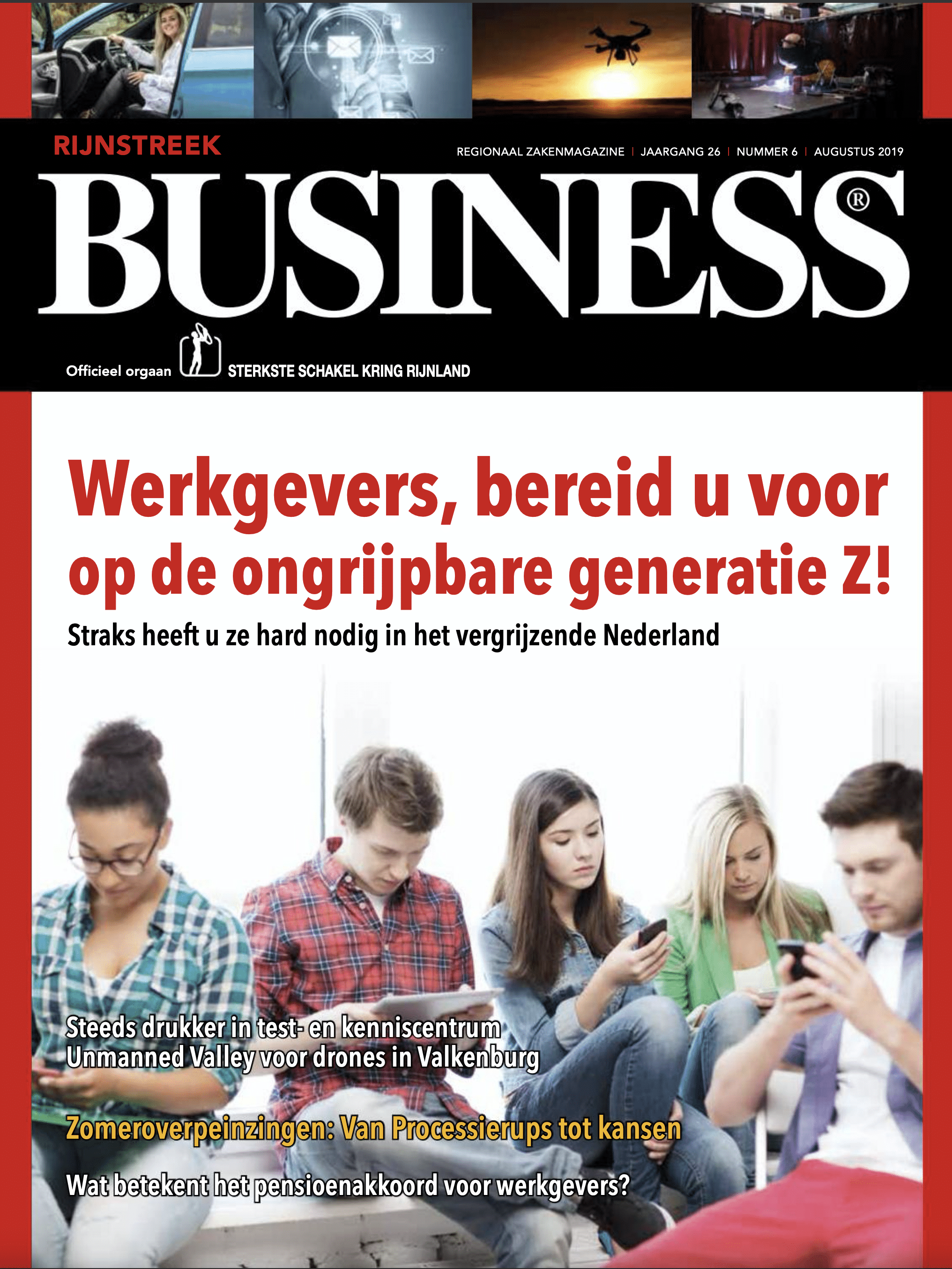 Rijnstreek Business, editie 6 - augustus 2019